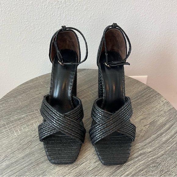 REVOLVE House of Harlow 1960 Cava Chunky Heel in Black- Size 8.5 - Picture 7 of 15